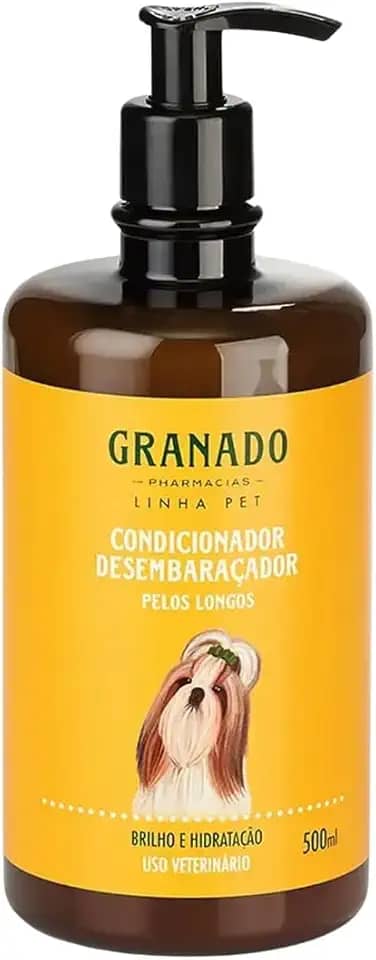 Condicionador Pet Granado 500ml Pelos Longos Para Cães e Gatos