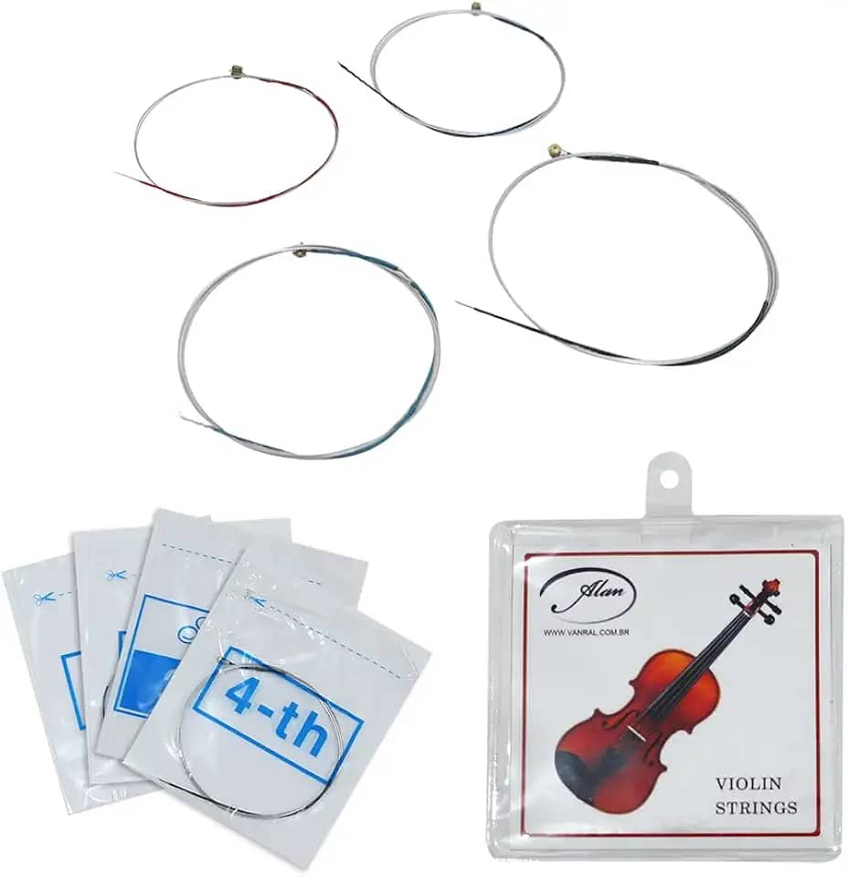 Encordoamento de Aço para Violino Alan