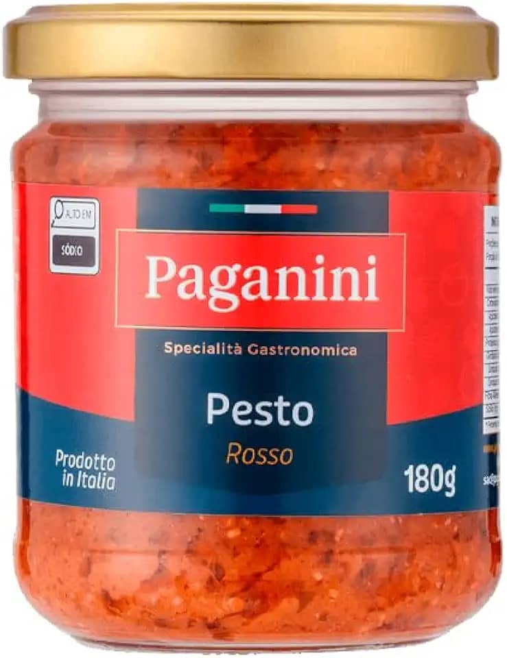 Molho Italiano Pesto Rosso Paganini 180g