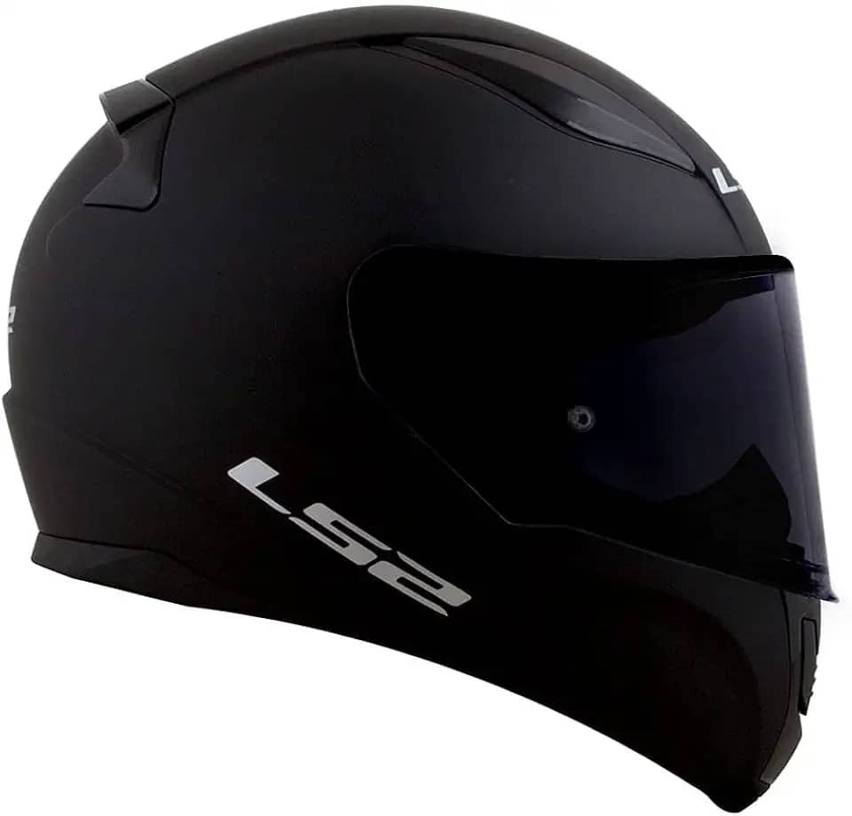 Capacete Ls2 Rapid Ff353 Monocolor Preto Fosco 56/S