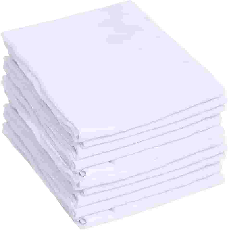 Fralda De Pano Kit 10 Caricia Baby Branca