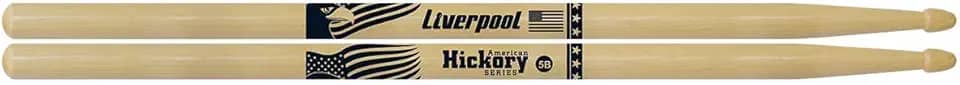 Baqueta Liverpool American Hickory Series – 5B Ponta Madeira