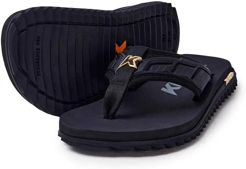 Chinelo Kenner Kivah Full Force Gold Preto