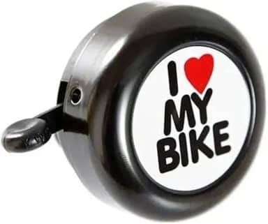 Buzina Campainha Trim Trim Para Bike I Love My Bike Preta
