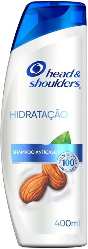 Shampoo Anticaspa Head & Shoulders Hidratação com Óleo de Amêndoas 400ml