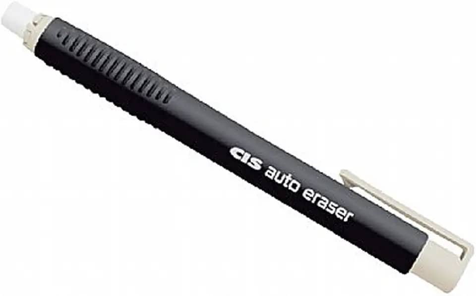 Caneta Borracha Auto Eraser CIS, Preto
