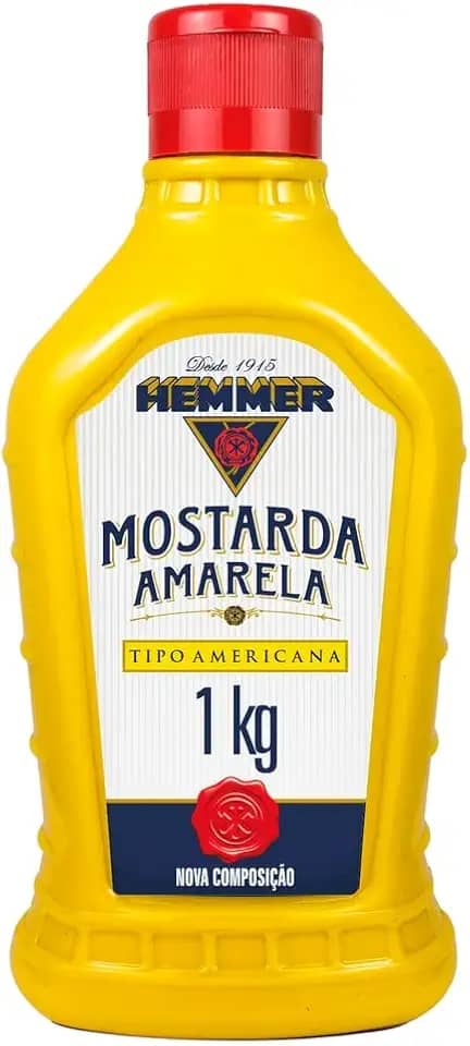 Hemmer Mostarda Amarela Americana Squeeze 1Kg