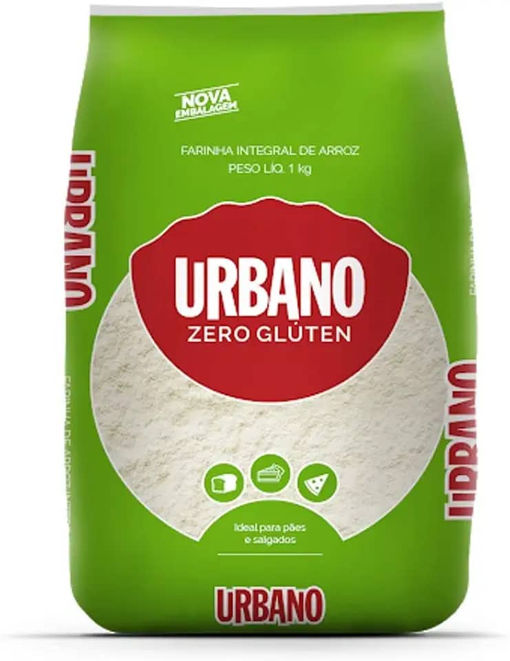 Farinha de Arroz Integral Urbano 1kg