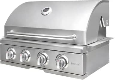 Churrasqueira a Gás Alluma Essential Em Inox de Embutir - 4 Queimadores