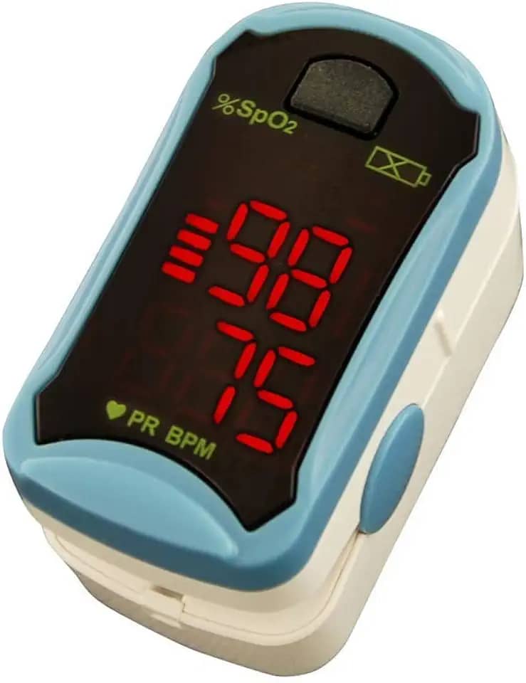 Oxímetro De Dedo Profissional Completo - G-Tech