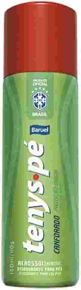 Desodorante Para Pés Tenys Pé Baruel 150Ml Aerosol Canforado, Tenys Pé