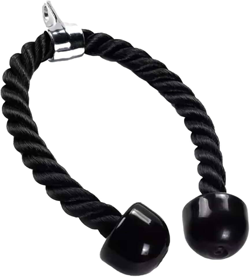 Puxador Tríceps Corda Musculação Profissional Academia 80cm