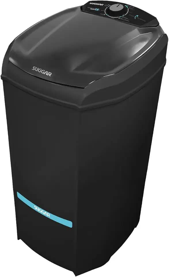 SUGGAR LAVADORA DE ROUPAS LAVAMAX ECO 15KG 110V PRETA LE1521PT
