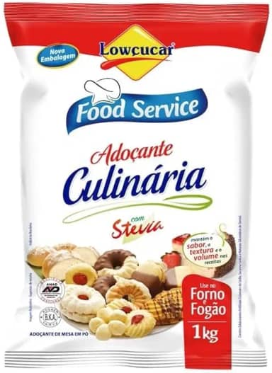 Adoçante Culinário Com Stévia Diet Lowçucar - Zero Açucar 1Kg
