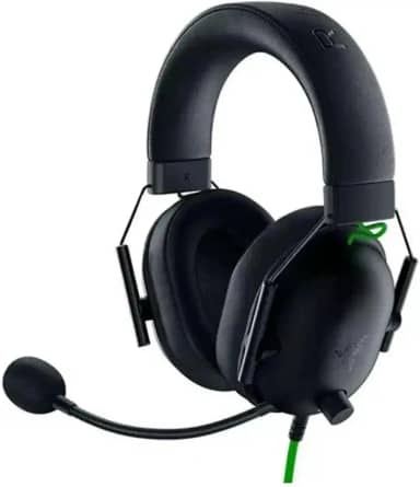 Rzer BlackShark V2 X, Headset Gamer com Fio, Som Surround 7.1, Drivers 50mm, Microfone Cardióide, Preto