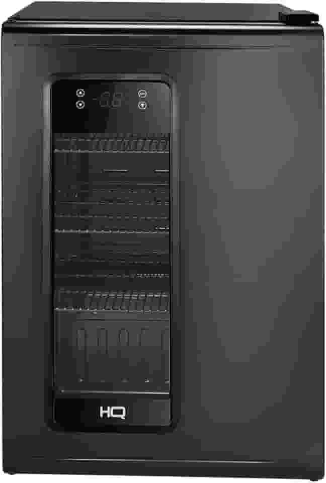 Cervejeira Expositor Vertical HQ 100 Litros Frost Free Inox Titanium HQ-100CEVPVFFI (127V)