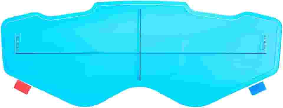 Película Antiembaçante Para Viseira De Capacete Motocicleta, Protetor Facial Compatível Com Arai Xd4, Antiembaçante, Visão Nítida, Sem Neblina, Dias Frios E Chuvosos, 9,4 Cm X 27,7