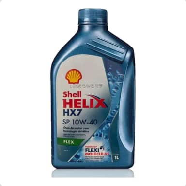 Óleo Lubrificante do Motor Shell Helix HX7 10W40 API SP Semissintético 1L