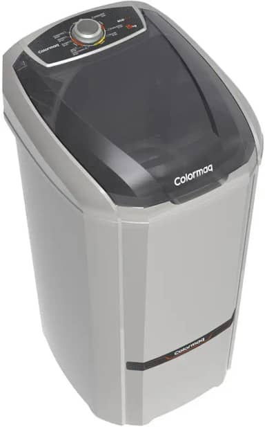 Colormaq Máquina de Lavar Roupa Semiautomática Tanquinho 15 KG LCS 15 Prata 127V