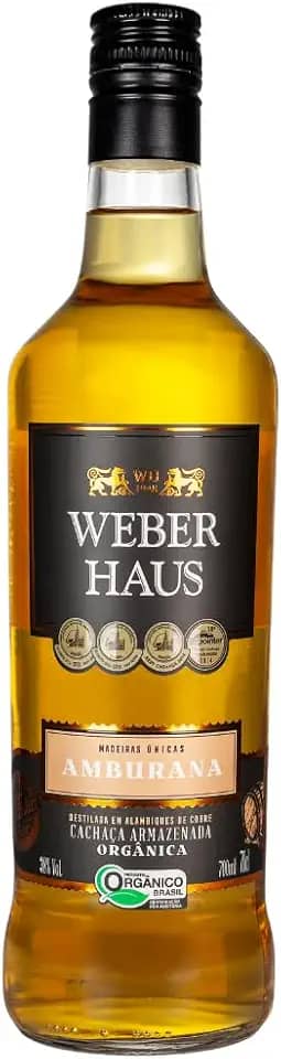 Weber Haus Cachaça Organica Amburana 700Ml