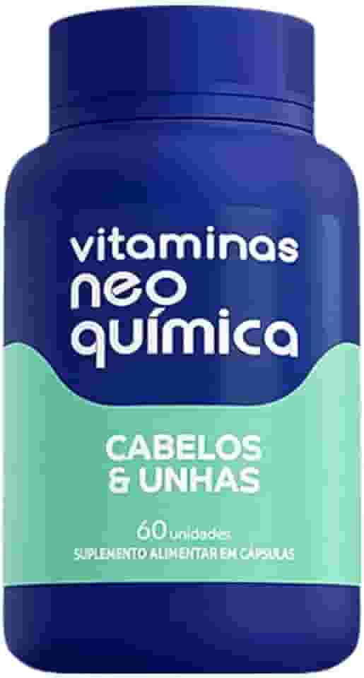 Suplemento Alimentar Cabelos e Unhas Vitaminas Neo Química 60 cápsulas