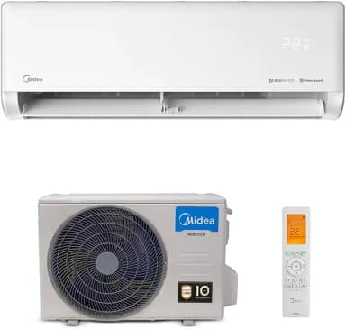 Ar Condicionado 12000 Btus Split Hi Wall Inverter Midea Quente e Frio Ai Ecomaster 220v