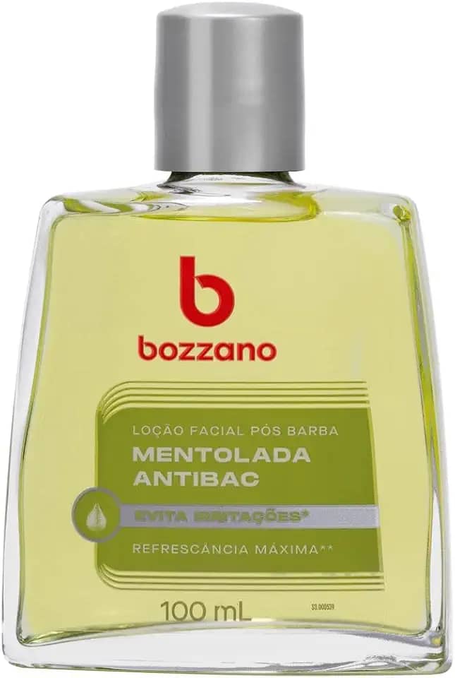Bozzano Loção Pós Barba Mentol Branco 100 Ml