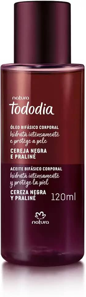 Natura Tododia Cereja Negra e Praliné Óleo Bifásico Corporal 120ml