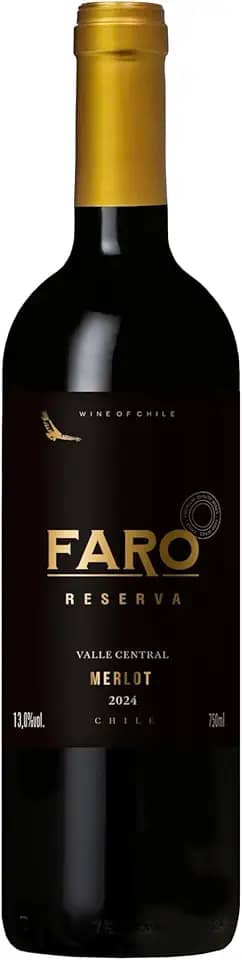 Faro Vinho Tinto Chileno Reserva Merlot 750Ml