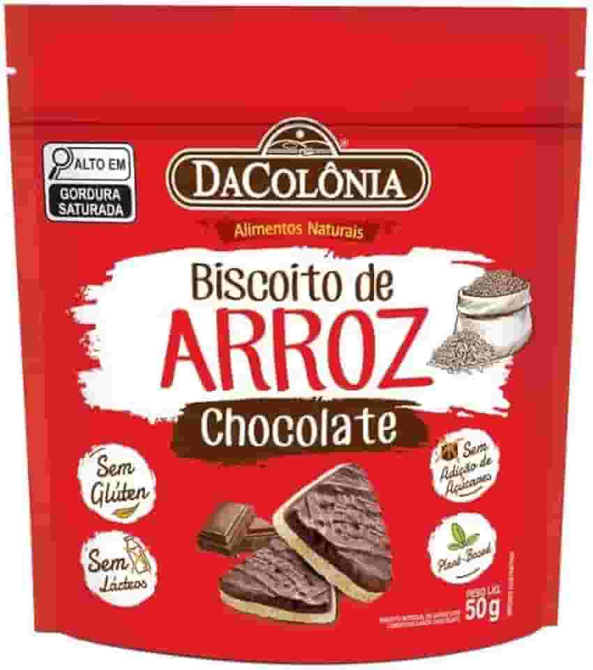 BISCOITO DE ARROZ C/CHOCOLATE ZERO