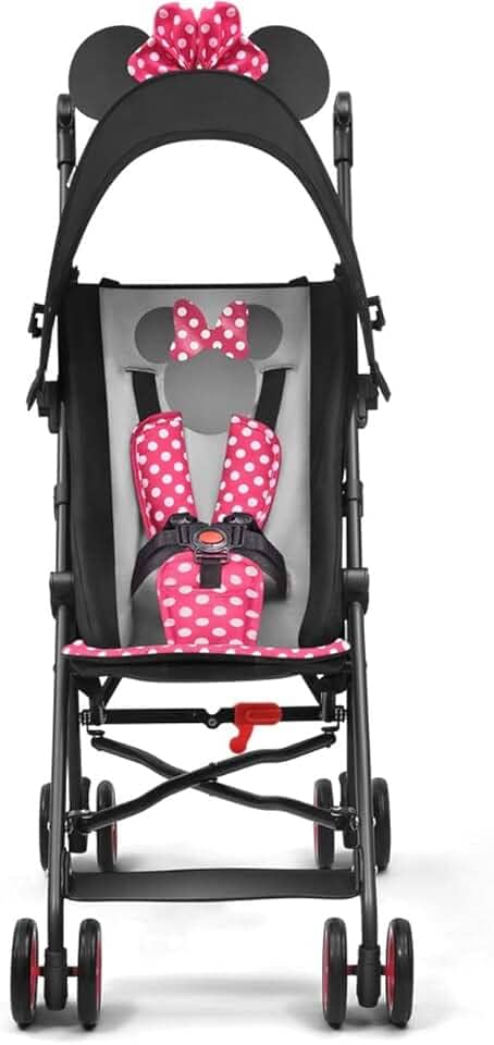 Carrinho de Bebê, Multikids, Minnie, Petit, com Guarda-Chuva
