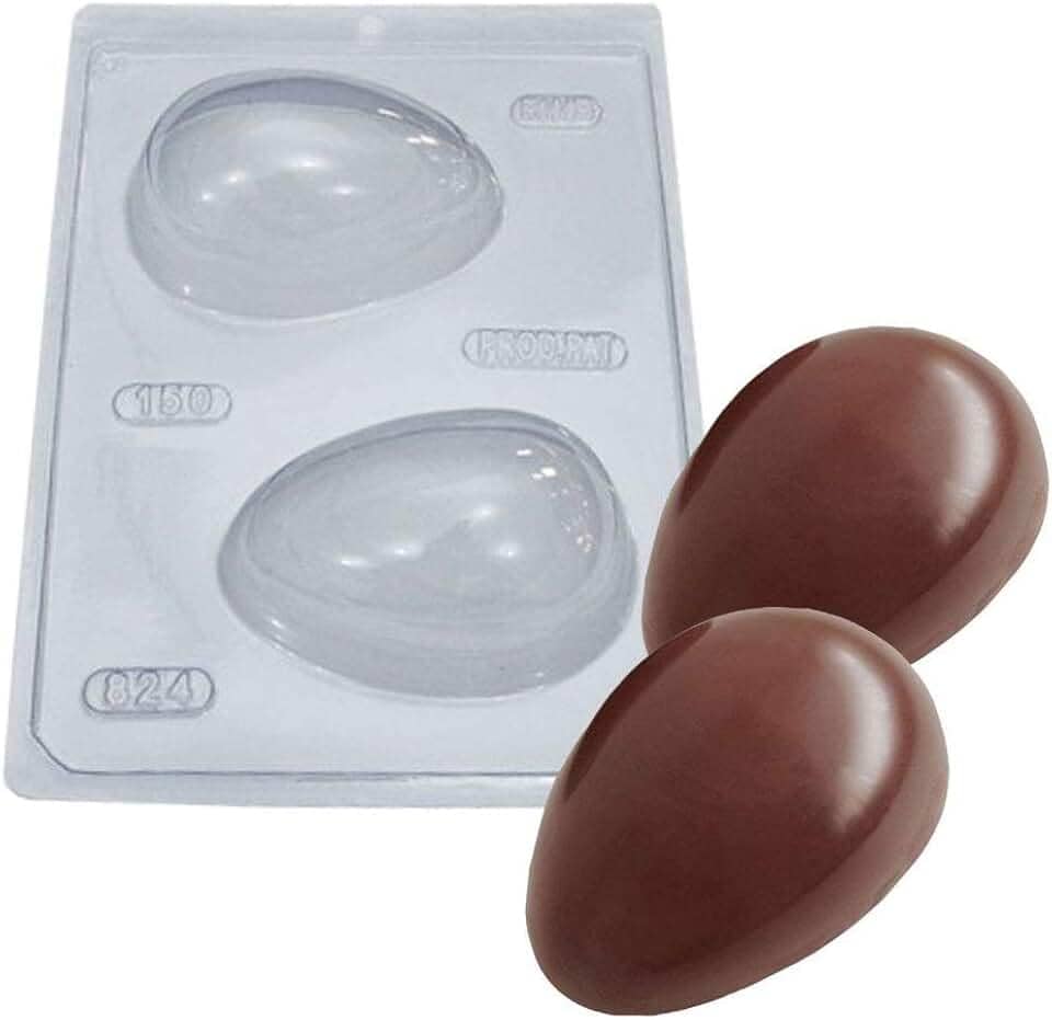 Forma para Chococalate BWB Cód. 48 - Ovo Liso 100g (Páscoa)