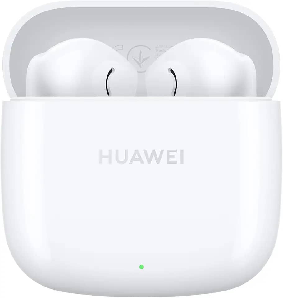 Fone de Ouvido Sem Fio, HUAWEI FreeBuds SE 2, Até 40 Horas de Bateria, Compacto e Confortável, Até 3 Horas de Música com Uma Carga de 10 Minutos, Branco