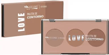 Paleta Contorno Trio, Max Love - Cor: 2