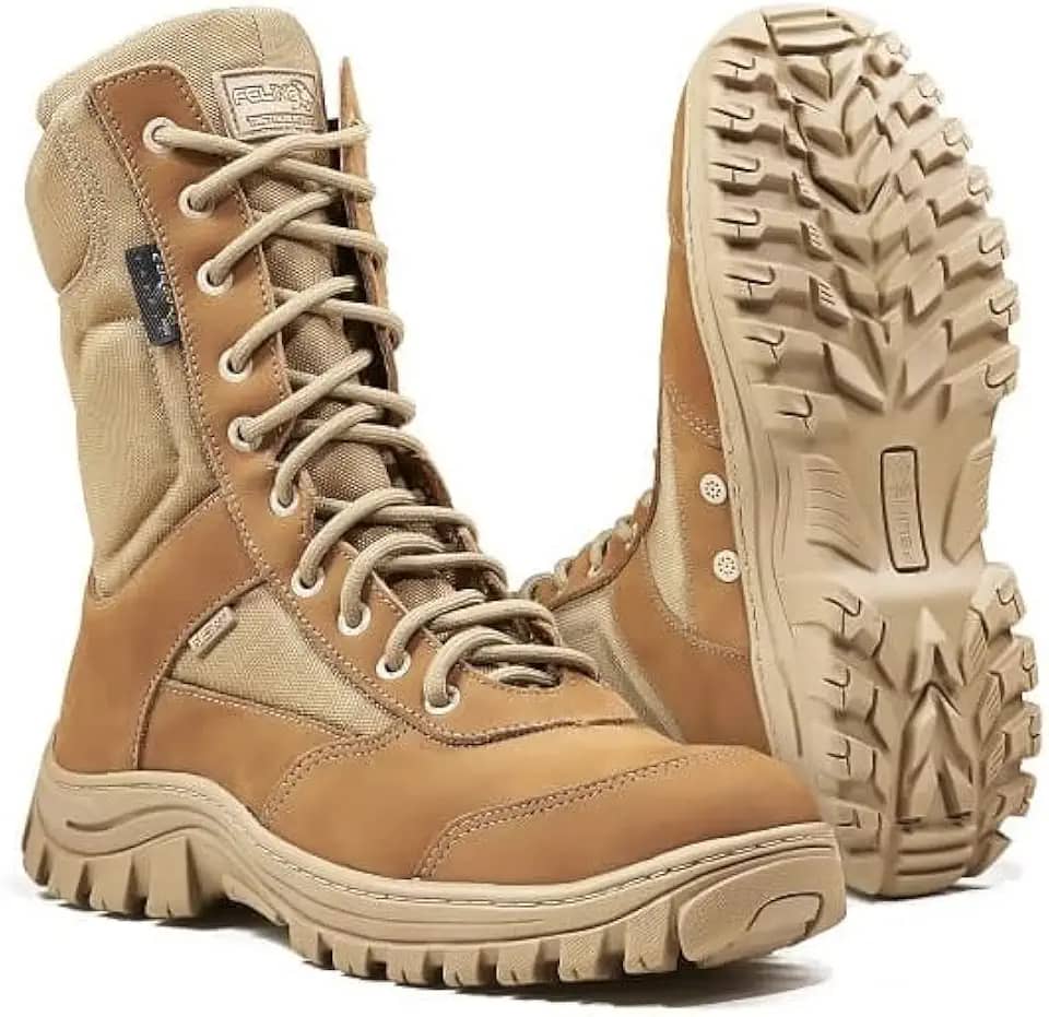 Coturno Feline F15 RT Coyote (Homologado Exercito Brasileiro)