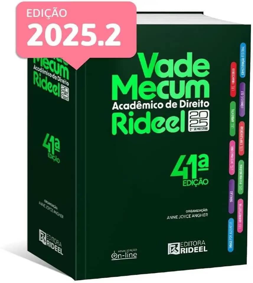 Vade Mecum Acadêmico de Direito Rideel 41ªEdição - Tradicional - 2º Semestre 2025