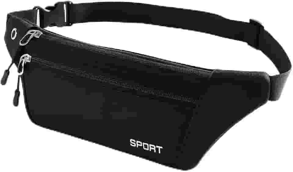 Pochete Viagem Esportiva Antifurto - Doleira para Viagem, Porta Dólar, Pochete Esportiva, Feminina, Masculina, Impermeável, para Academia, Corrida e Porta Passaporte Família