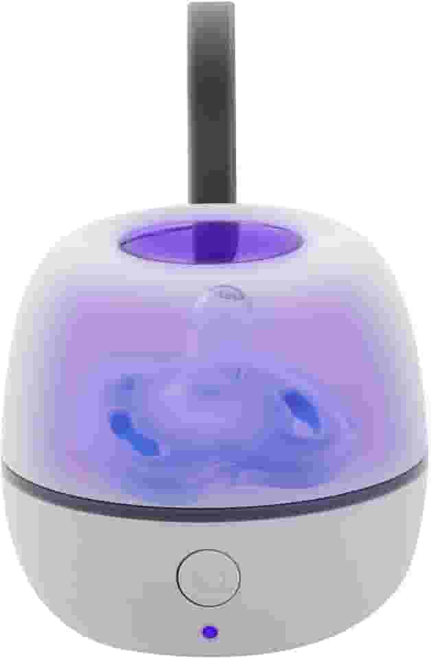 Estojo de chupeta UV portátil para viagem - Design compacto para casa e viagens, fácil de manter os itens do bebê limpos