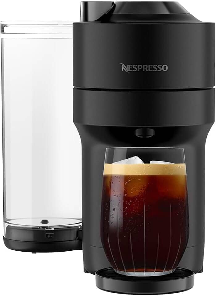 Cafeteira Nespresso Vertuo Pop+ Edição Exclusiva Amazon Preto Fosco 110V