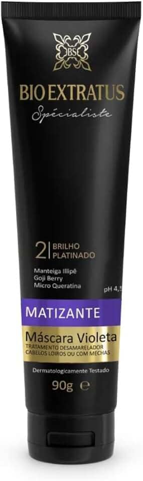 MASCARA BIO EXTRATUS SPECIALISTE MATIZANTE VIOLETA 90G