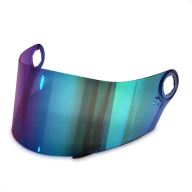 Viseira para Capacete 2,00m Unissex Motociclista - Compatível: LS2 FF358 FF396, Helt Strada, Texx Action, GT'S FW3 - Cor: Camaleão- Moto Visão