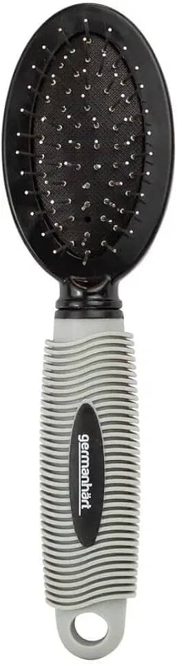 Escova para Pets com Cabo Emborrachado, Removedor de Nós e Pelos Mortos, Tamanho P