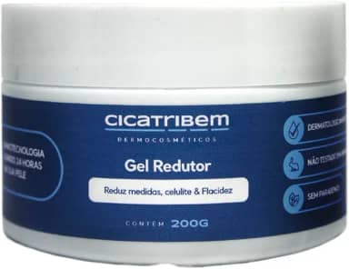 Gel Redutor de Medidas, Celulite e Flacidez - Queima Gordura Gel Anticelulite Creme Corporal Firmador - Cicatribem
