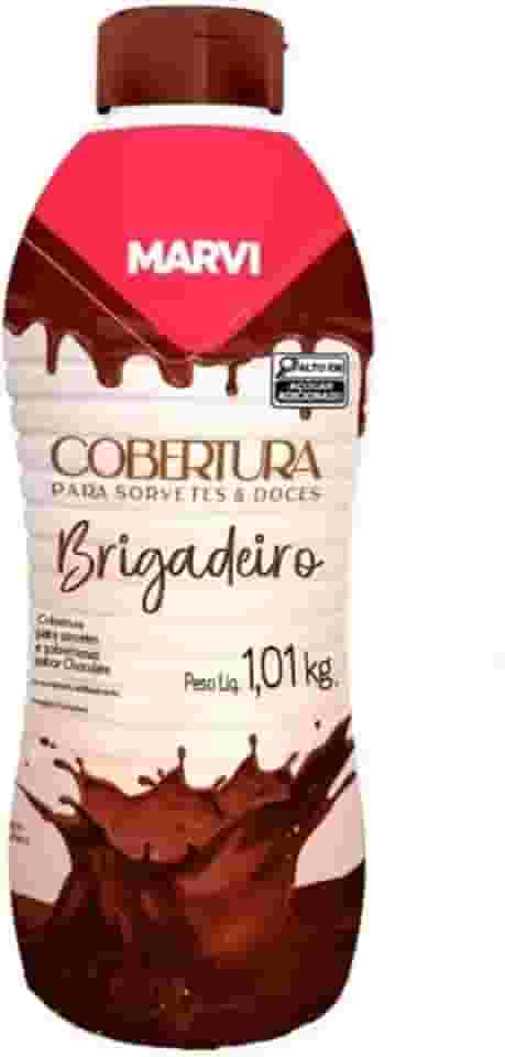 Cobertura De Brigadeiro Para Sorvetes E Sobremesas Marvi 1Kg