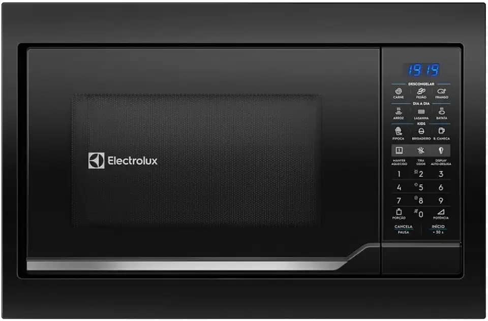 Micro-ondas de Embutir Electrolux 34L Preto com Painel Digital e Função Tira odor (ME3EP) 220V