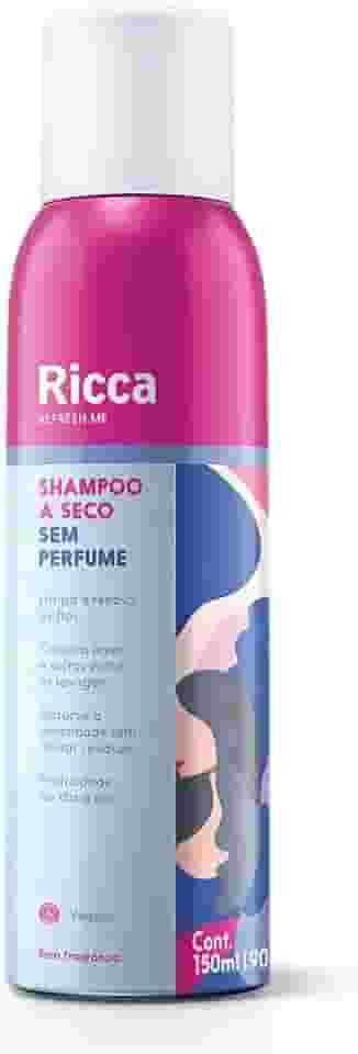 Ricca Shampoo a Seco Sem Perfume 150ml