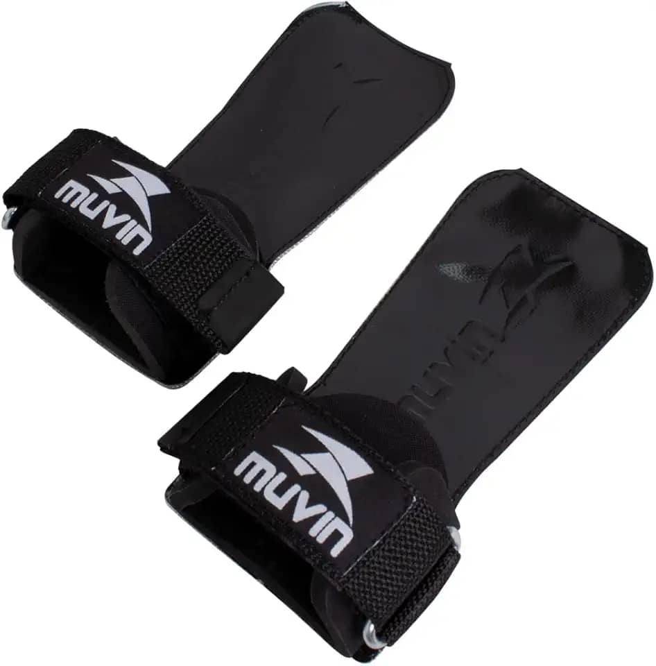 Luva Hand Grip Power Muvin – Luva Para Crosstraining – Treino – Punho em EVA Dublado – Para Altas Cargas – Palma em PVC de Alta Resistência – Fechamento em Fecho de Contato – Costura Dupla