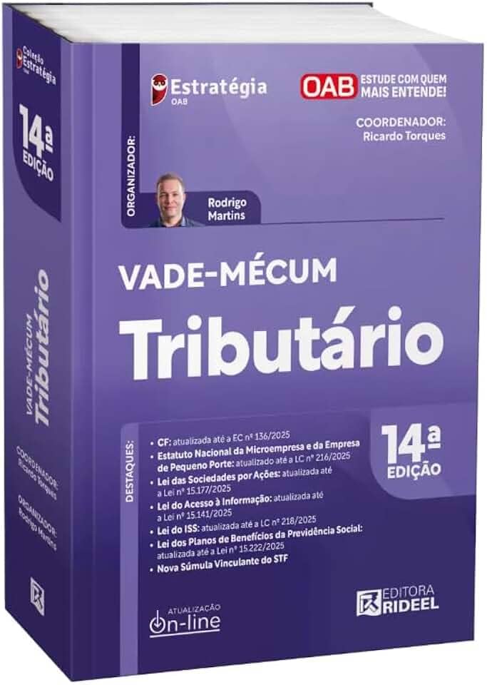 Vade-mécum Tributário - 2ª fase da OAB – EXAME 45