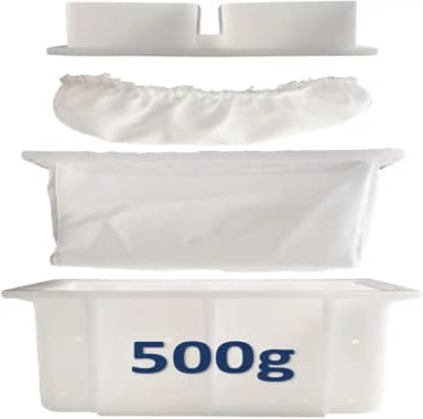 Forma Completa Para Produção de Queijos Coalho Mussarela + Prensador Dessorador e Tela