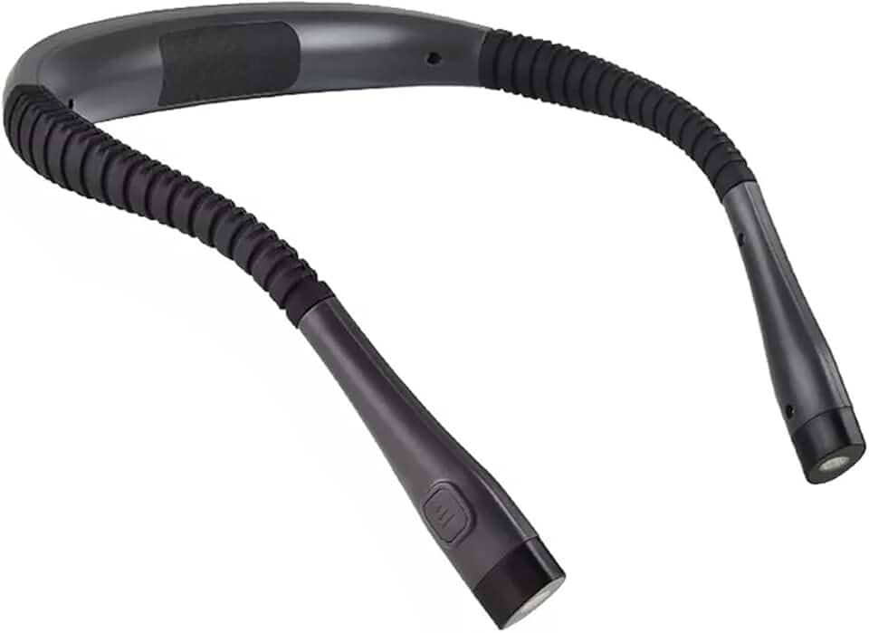 BEMMY Luz de Leitura Recarregável, Luz de Pescoço Dobrável com 3 Cores, Portátil e de Larga Duração para Leitura, Crochê e Costura, Luminaria de Livro 1000mAh. A única Loja Autorizada "Bemmy-BR".